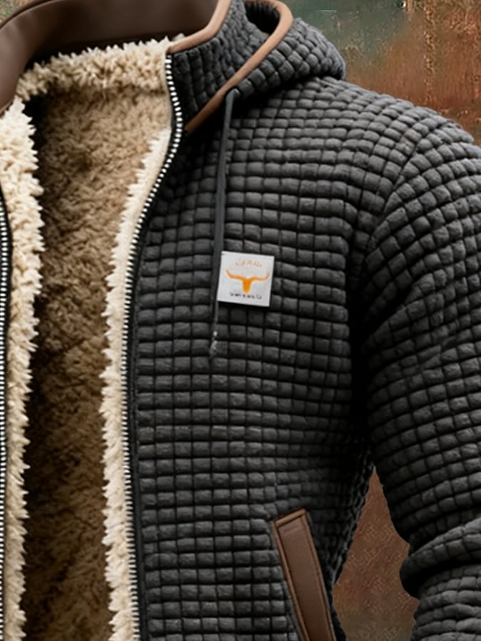 MATTEO | Chaqueta acolchada con forro polar para hombre