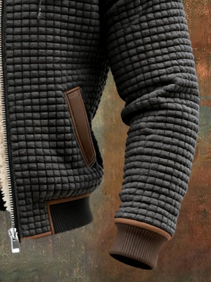 MATTEO | Chaqueta acolchada con forro polar para hombre