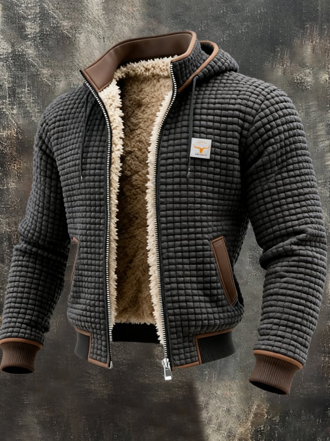 MATTEO | Chaqueta acolchada con forro polar para hombre