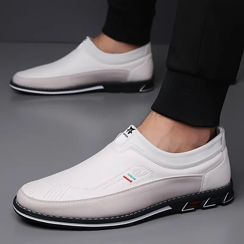 Daron - Mocasín de cuero antideslizante