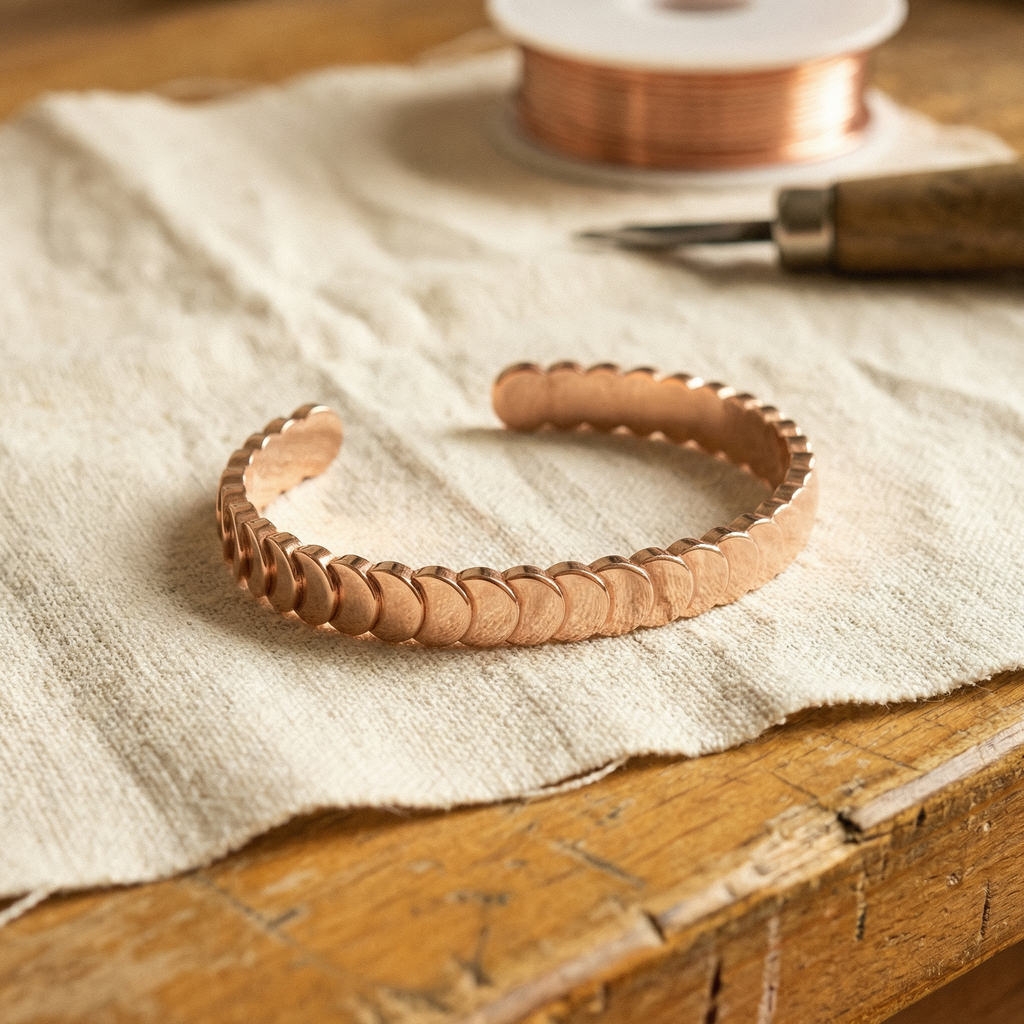 Pulsera de Cobre Elara - Mareas