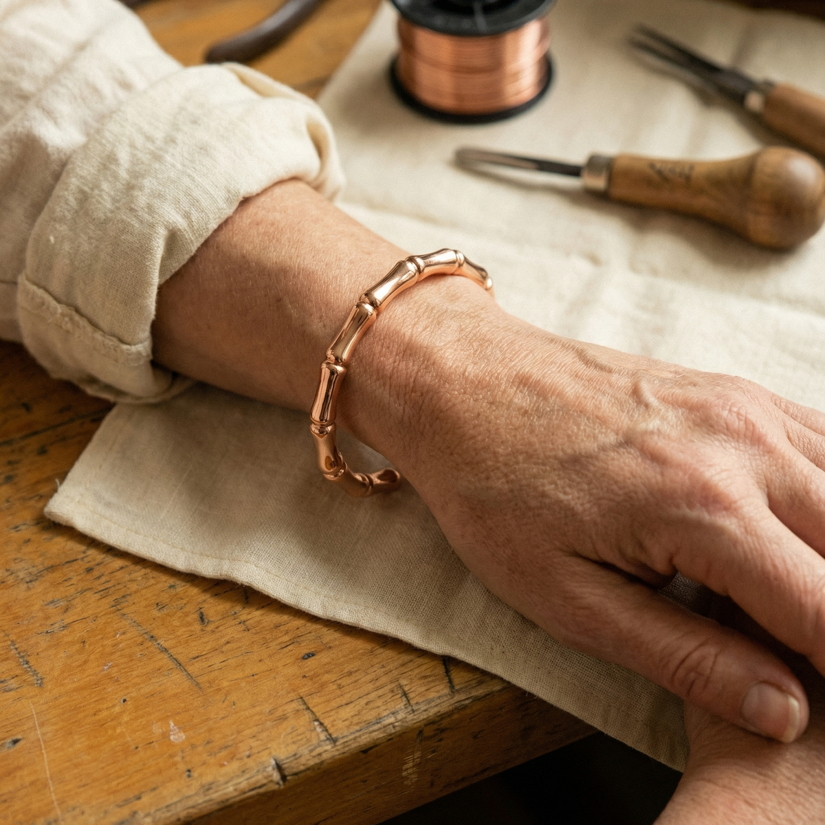 Pulsera de Cobre Elara - Grove