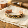 Pulsera de Cobre Elara - Tejido