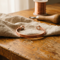 Pulsera de Cobre Elara - Musgo