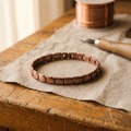 Pulsera de Cobre Elara - Algodón