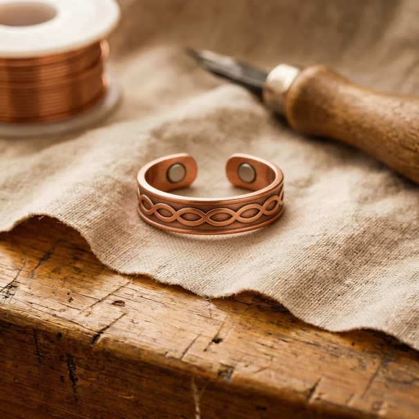 Anillo de Cobre Elara - Char