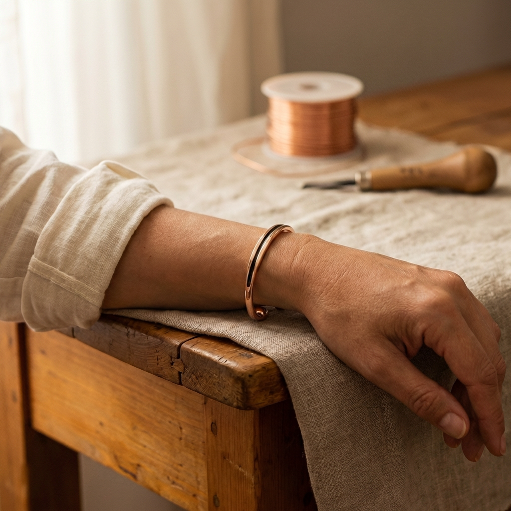 Pulsera de Cobre Elara - Vena