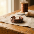 Anillo de Cobre Elara - Helecho