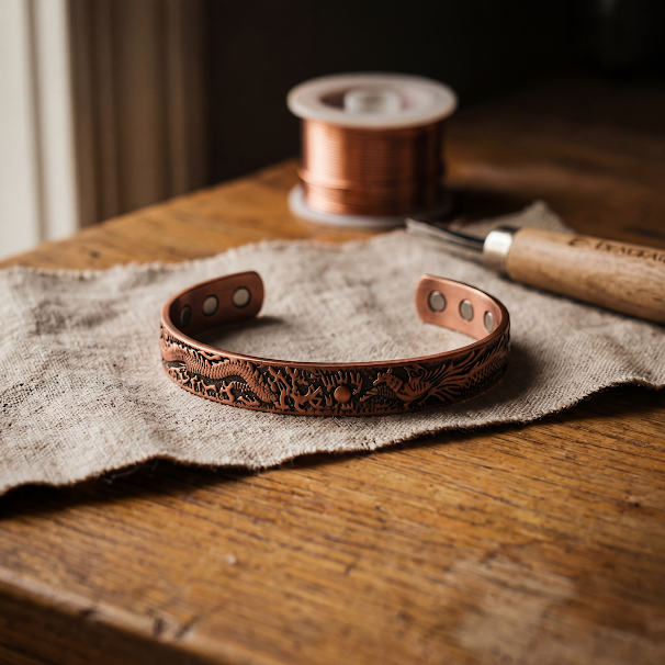 Pulsera de Cobre Elara - Loam