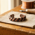 Anillo de Cobre Elara - Cuarzo