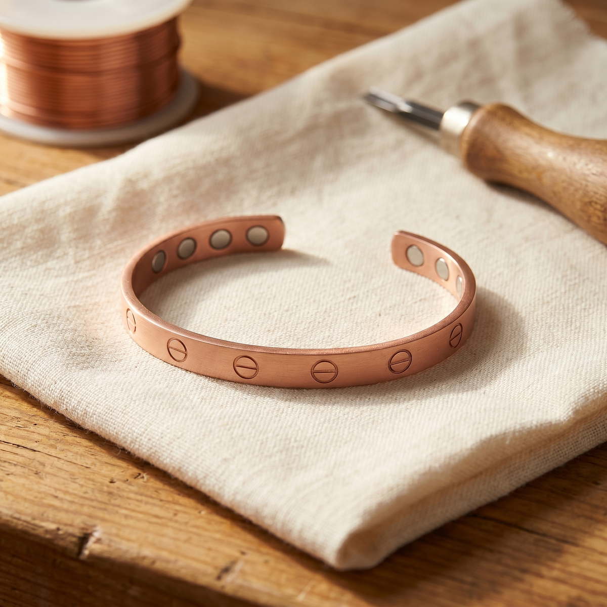 Pulsera de Cobre Elara - Bolt