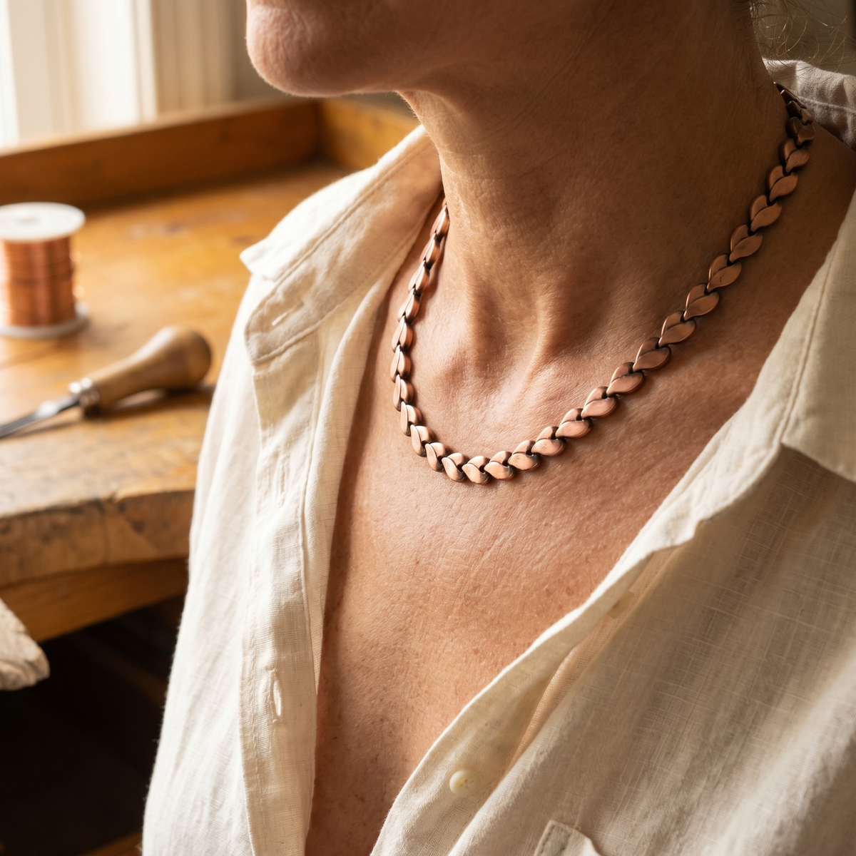 Collar de Cobre Elara - Briar