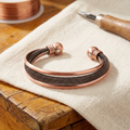 Pulsera de Cobre Elara - Corteza