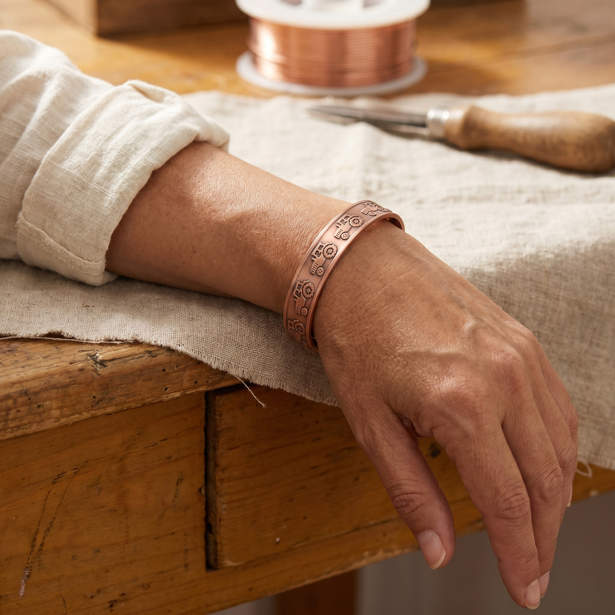 Pulsera de Cobre Elara - Brae