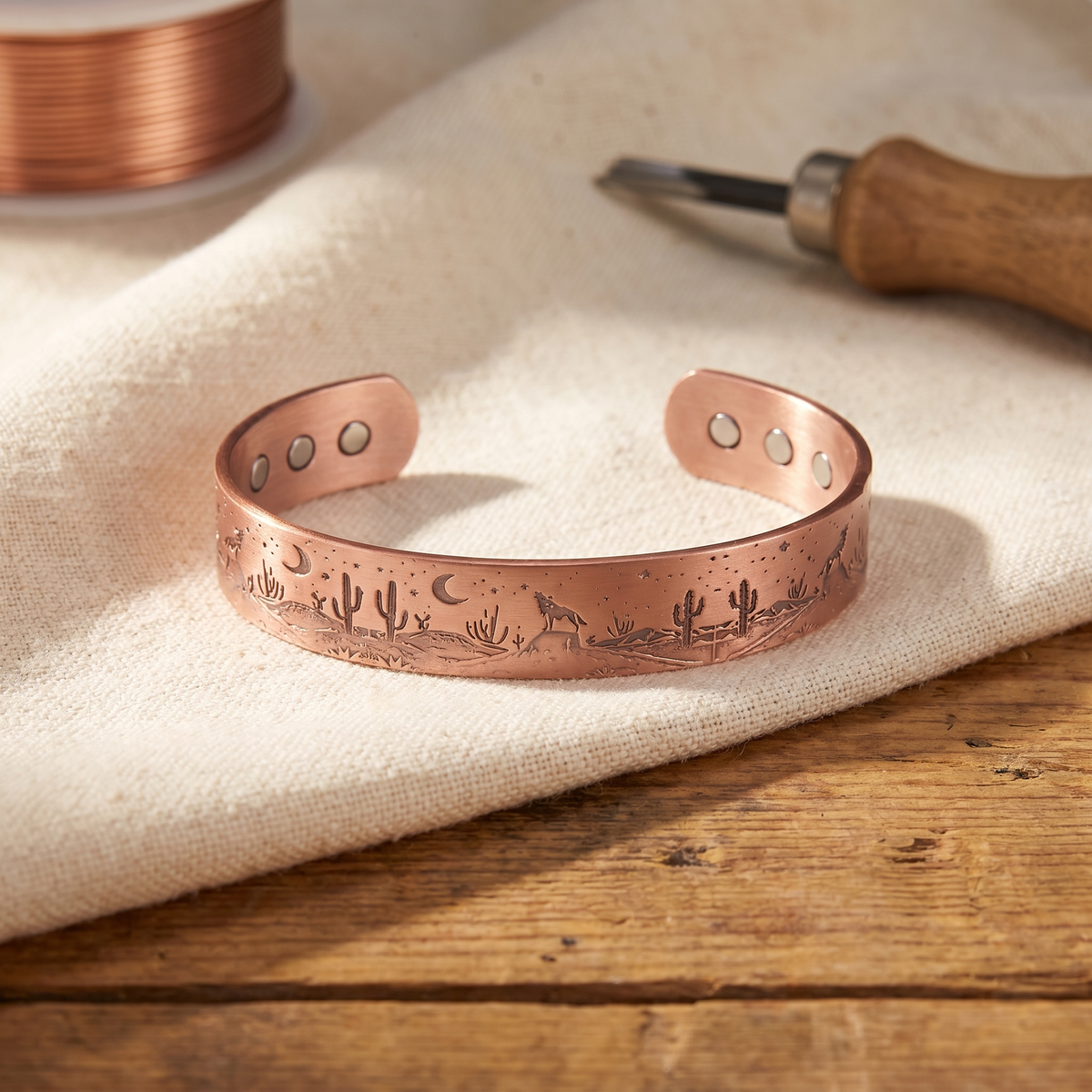 Pulsera de Cobre Elara - Cove