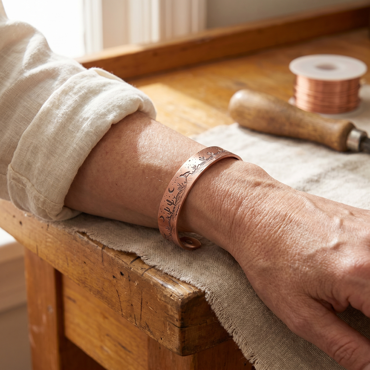 Pulsera de Cobre Elara - Cove