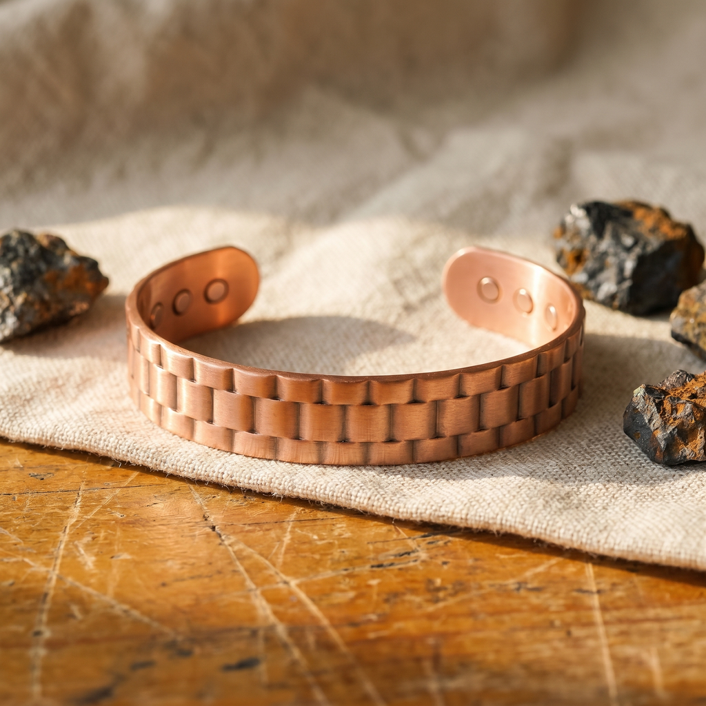 Pulsera de Cobre para Hombre Elara - Horas